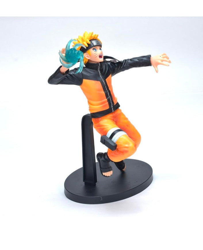 Daiyamondo Polyvinyl Chloride Premium Anime Main Character in Action Action Figure- Unlease The Power of Highly Detailed Collectible with Dynamic Pose (with Blue Ball)(18Cm Height)