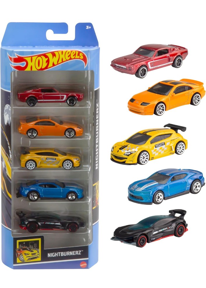 Hot Wheels Pack of Five