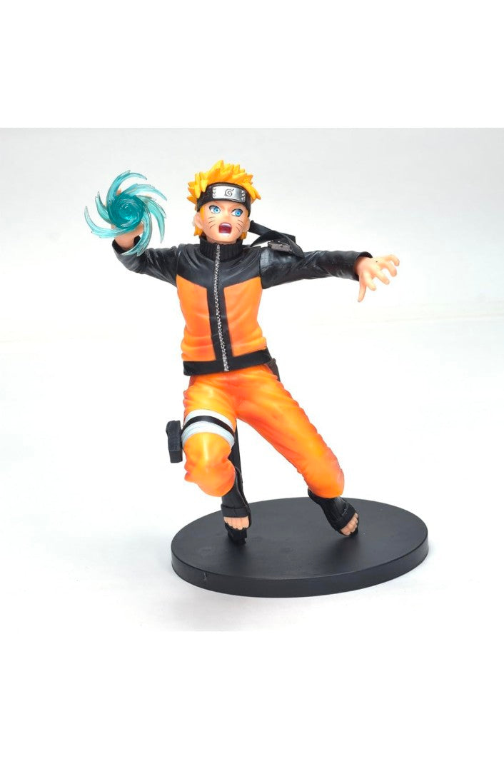 Daiyamondo Polyvinyl Chloride Premium Anime Main Character in Action Action Figure- Unlease The Power of Highly Detailed Collectible with Dynamic Pose (with Blue Ball)(18Cm Height)