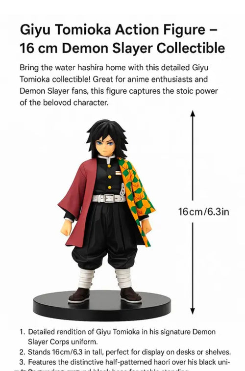 Hatake GIYU Action Figure Figure with Stand Manga Collectible Model