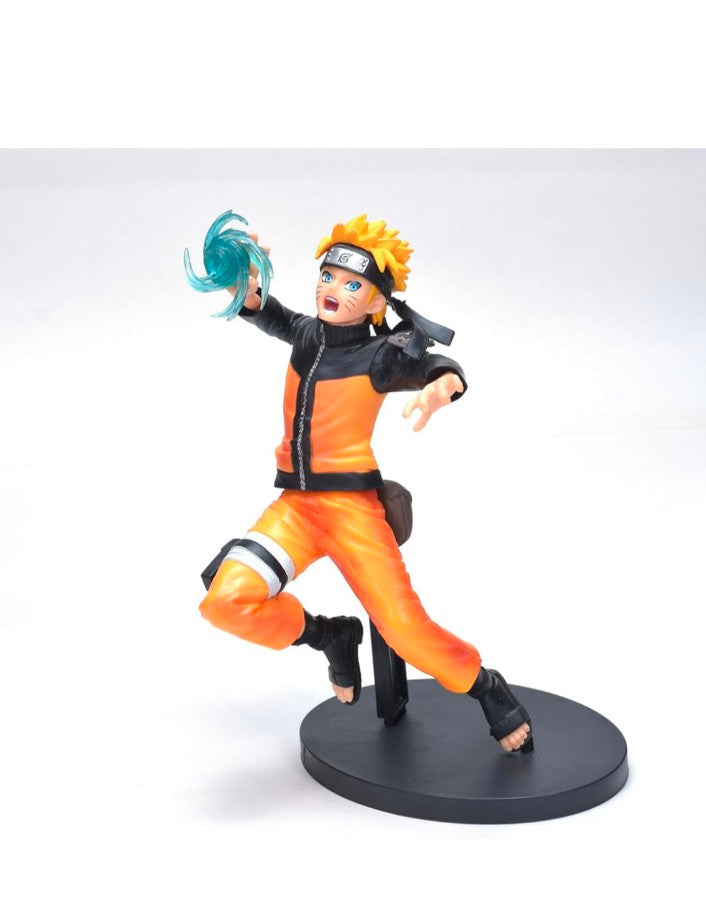 Daiyamondo Polyvinyl Chloride Premium Anime Main Character in Action Action Figure- Unlease The Power of Highly Detailed Collectible with Dynamic Pose (with Blue Ball)(18Cm Height)