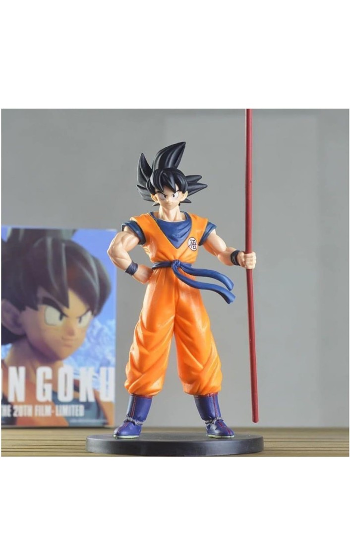 Action Figure | 23 CM | Dragon Ball Z Action Figures | Anime Action Figures | Goku Fans | Action Figures | Anime Figure | Anime Merchandise | Action Figures for Collectible (Goku IV)